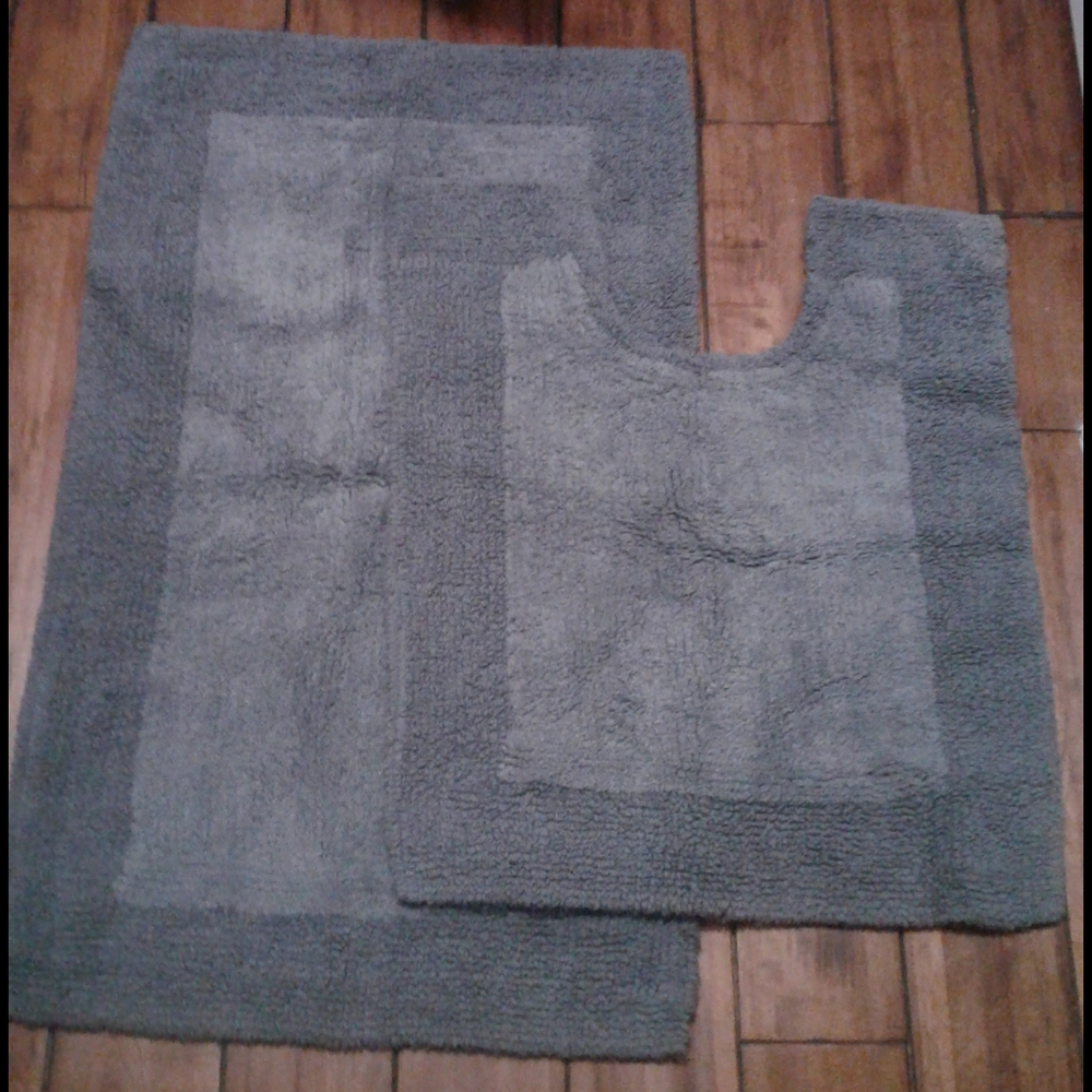 Nowt bathroom rug set